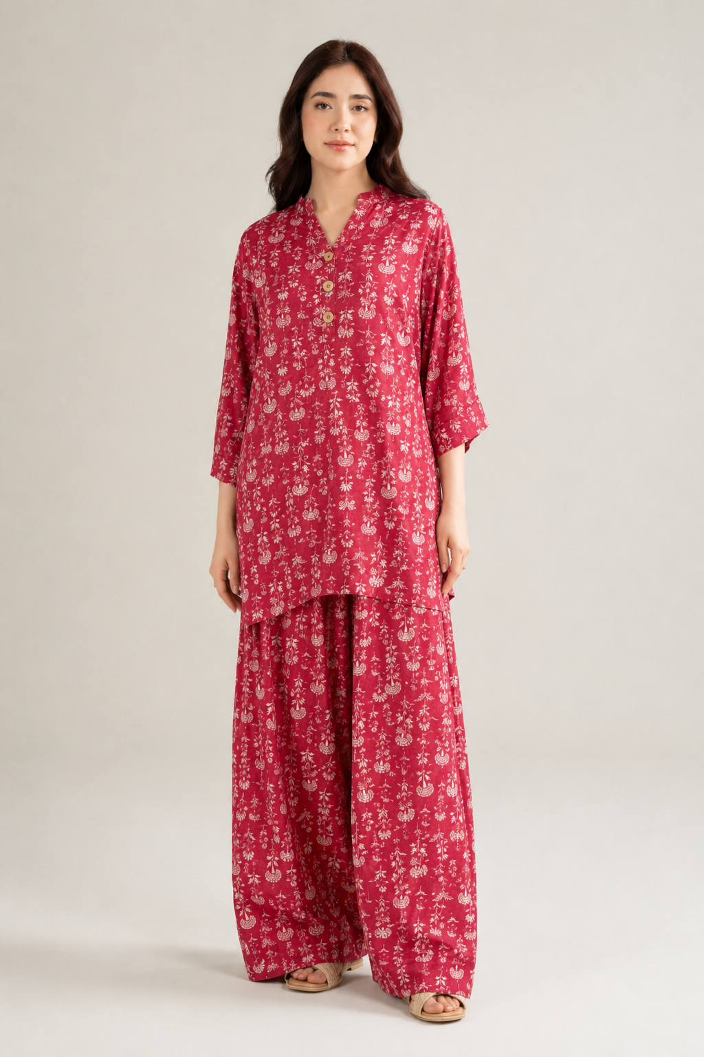 Bin Anwar Print Lawn Luxury 2 Piece Suit – Elegant Summer Collection ( Unstitched)