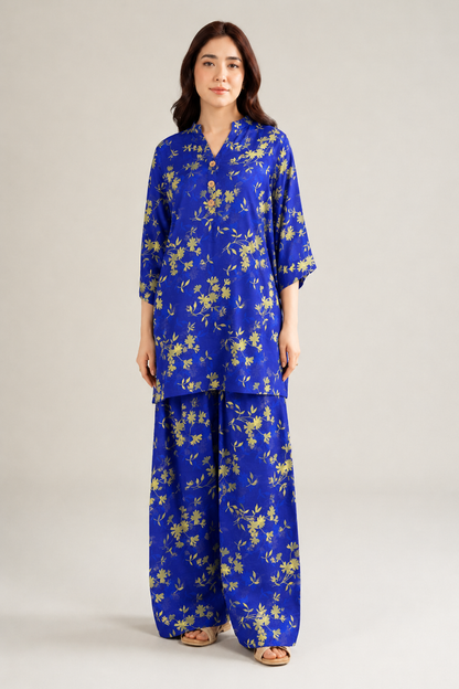 Bin Anwar Print Lawn Luxury 2 Piece Suit – Elegant Summer Collection ( Unstitched)