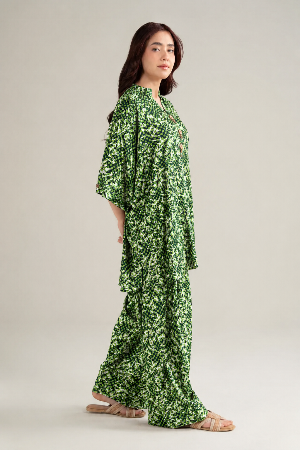 Bin Anwar Print Lawn Luxury 2 Piece Suit – Elegant Summer Collection ( Unstitched)