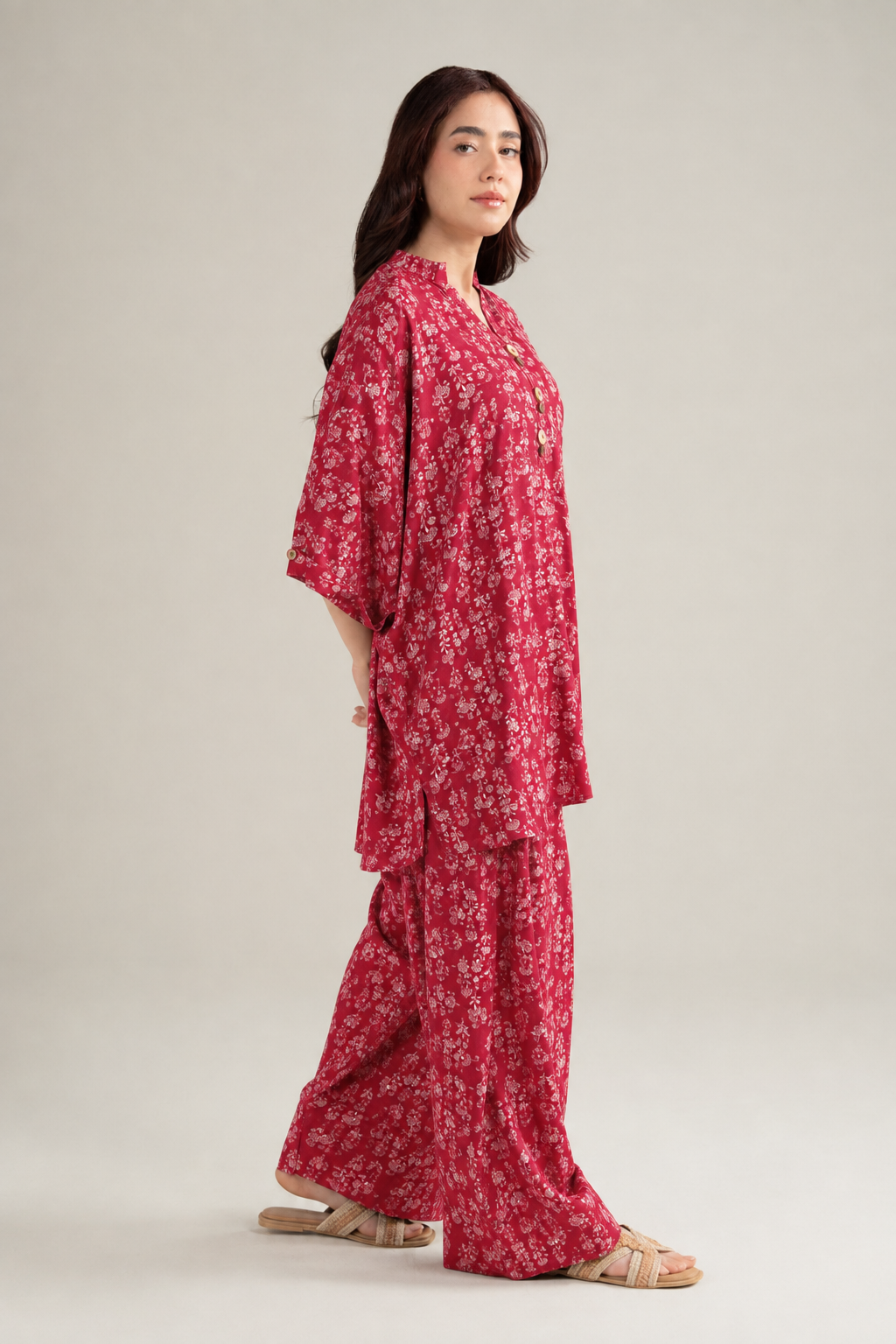 Bin Anwar Print Lawn Luxury 2 Piece Suit – Elegant Summer Collection ( Unstitched)