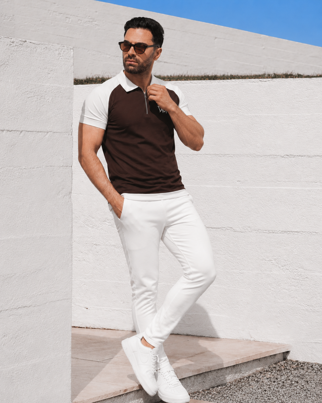 Men’s Premium Polo Tracksuit Set