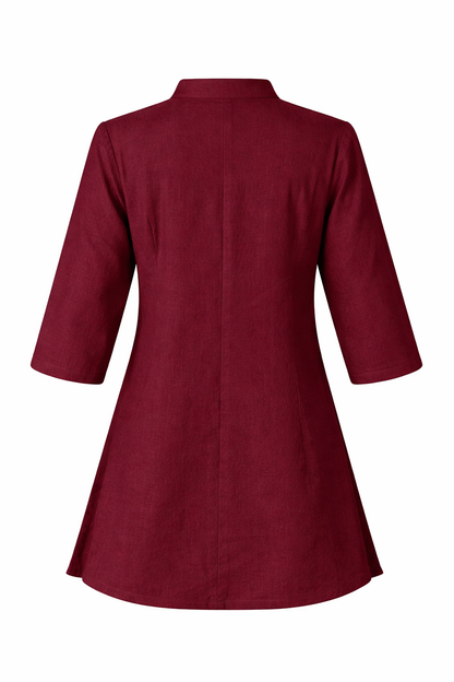 Embroidered Bana Dora Lawn Top (STITCHED)