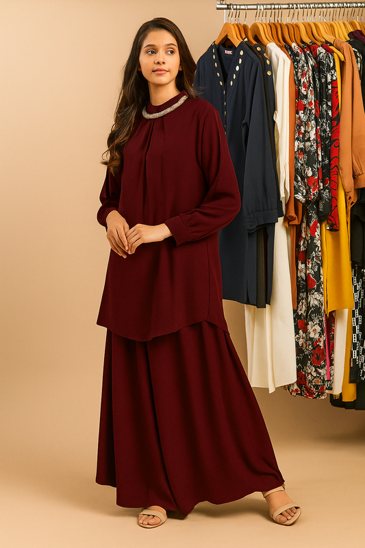 luxe Western Trendy Two peice