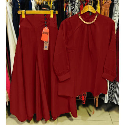 Elegant Western Two-Piece Ensemble (STITCHED)