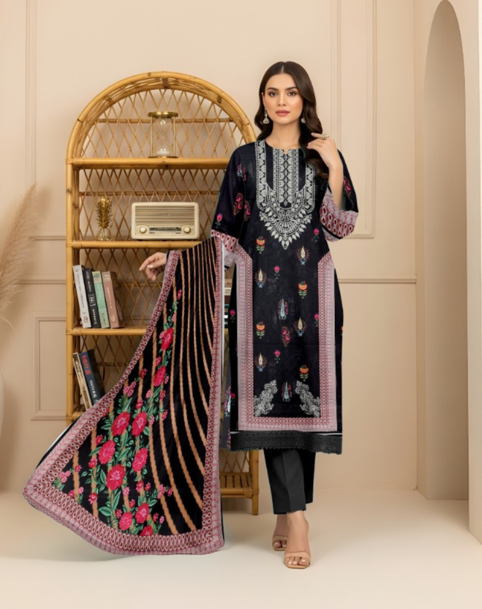 Luxury Lawn 3-Piece Suit Summer Collection