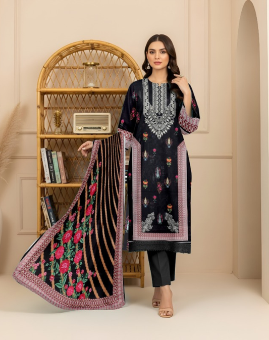 Luxury Lawn 3-Piece Suit Summer Collection