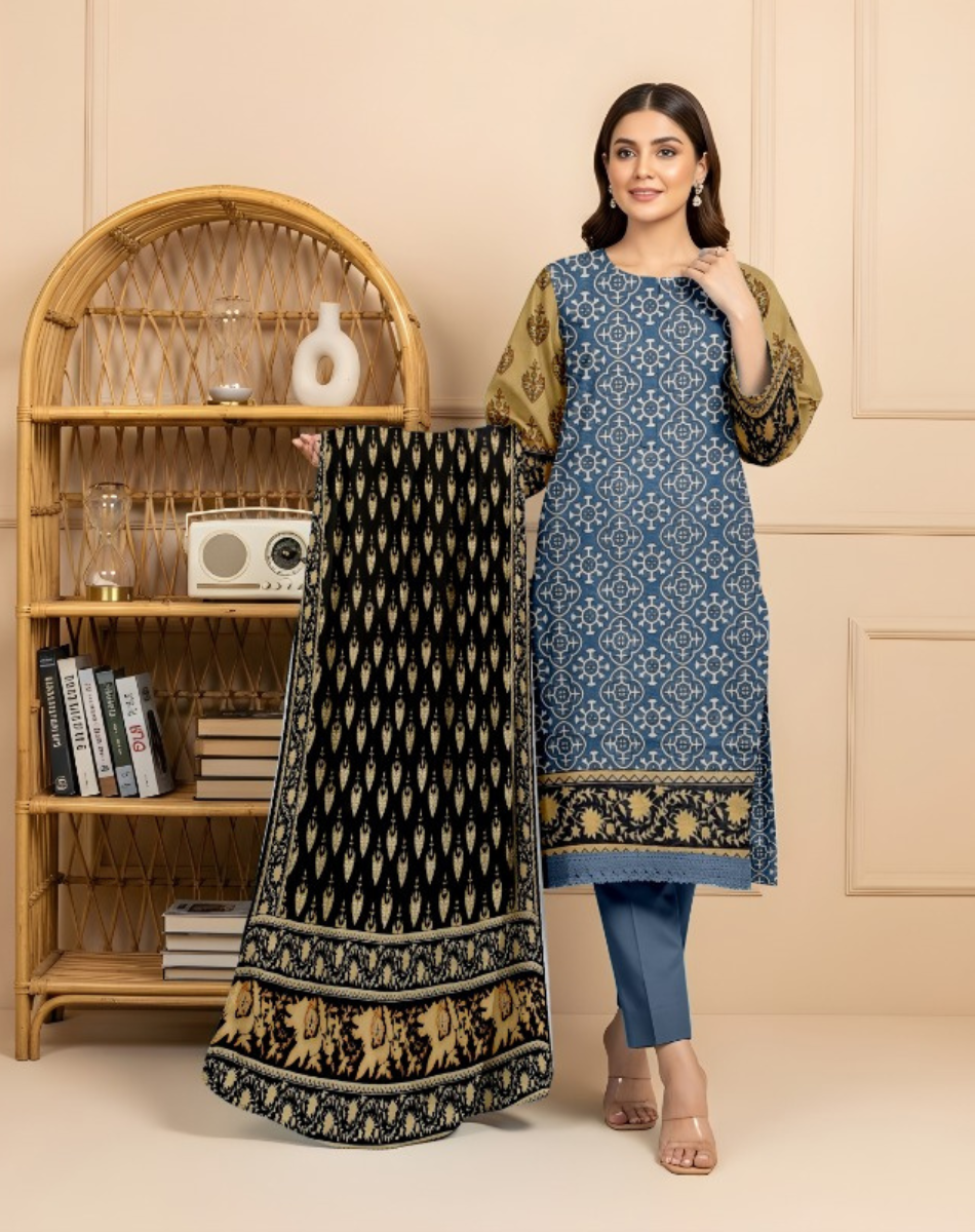 Luxury Lawn 3-Piece Suit Summer Collection