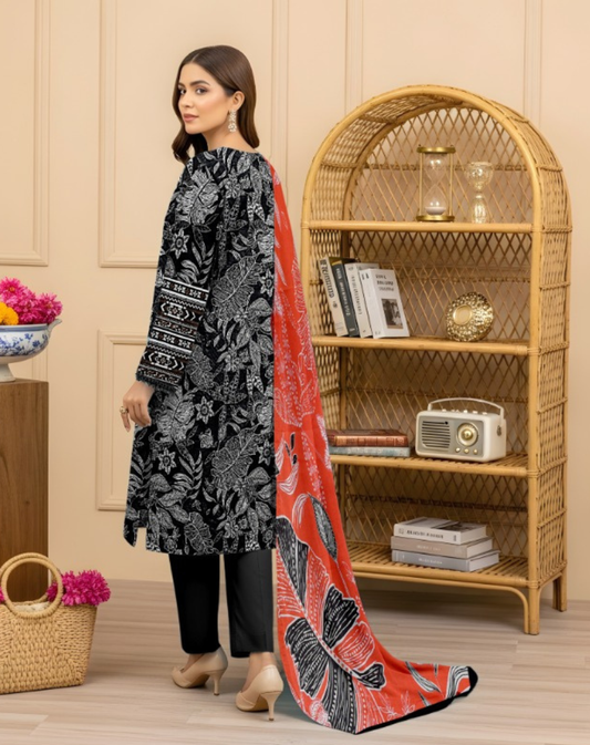 Luxury Lawn 3-Piece Suit Summer Collection