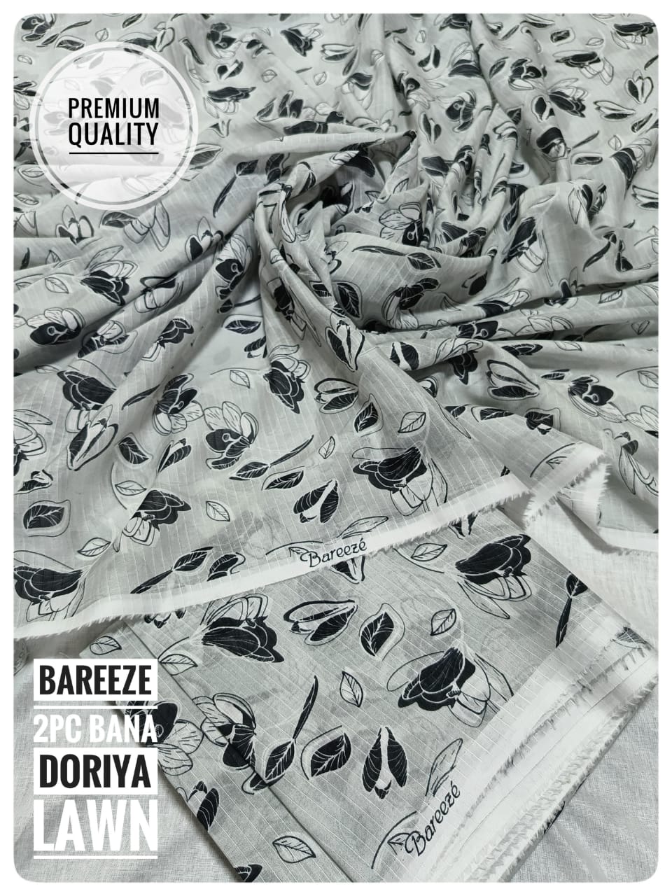 Bana Dora Premium Lawn 2-Piece Suit