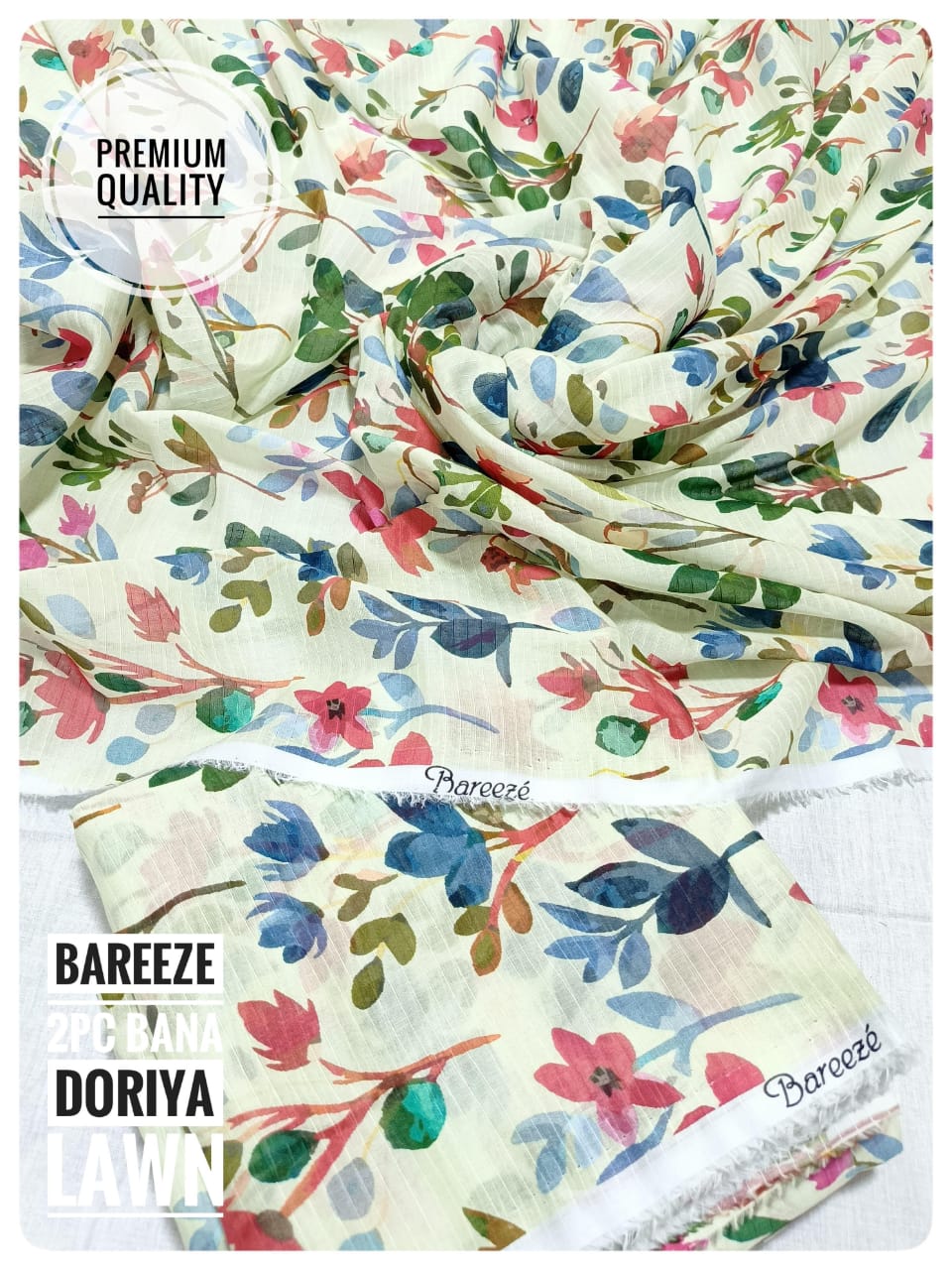 Bana Dora Premium Lawn 2-Piece Suit
