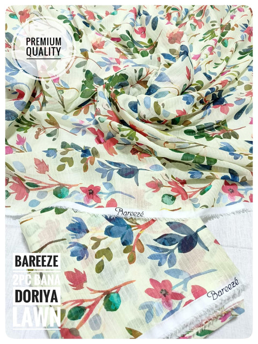 Bana Dora Premium Lawn 2-Piece Suit