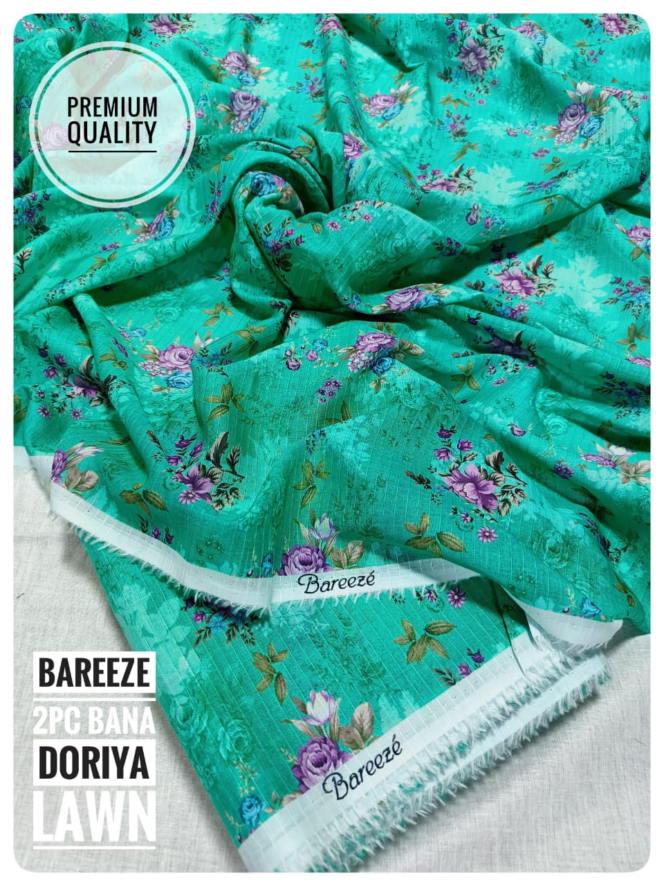 Bana Dora Premium Lawn 2-Piece Suit