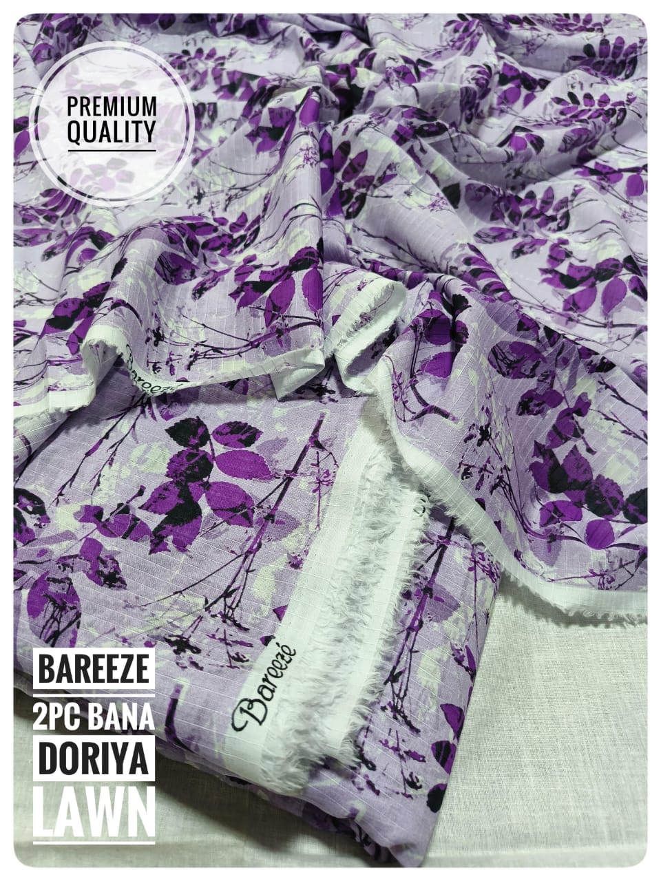 Bana Dora Premium Lawn 2-Piece Suit