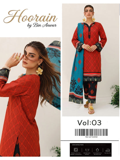 VOLUME NO 2 BUNDLE OF 10 KHADDAR UNSTITCHED 3 PEICE SUIT DIGITAL PRINT