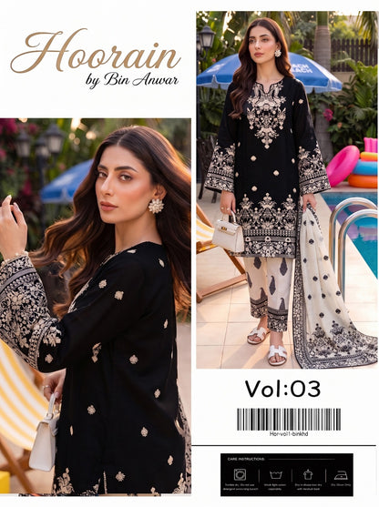 VOLUME NO 2 BUNDLE OF 10 KHADDAR UNSTITCHED 3 PEICE SUIT DIGITAL PRINT
